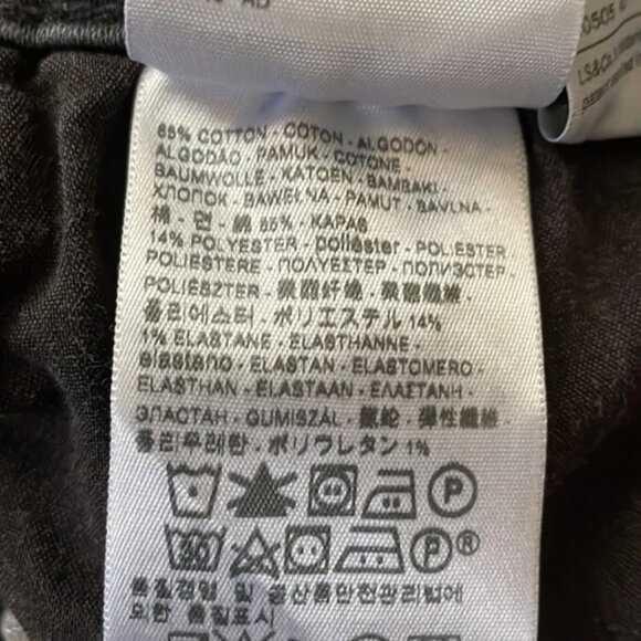 Levi's Jeans Womens 12 Gray Charcoal Mid Rise Skinny Western Barn Minimalist - Picture 8 of 12